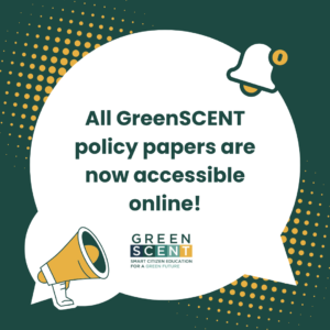 All GreenSCENT policy papers are now accessible online!